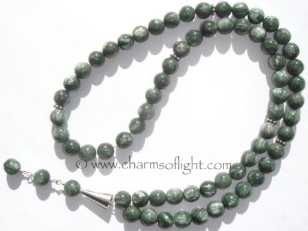 Seraphinite Prayer Beads